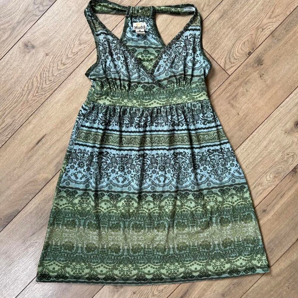 Y2k mudd green and blue